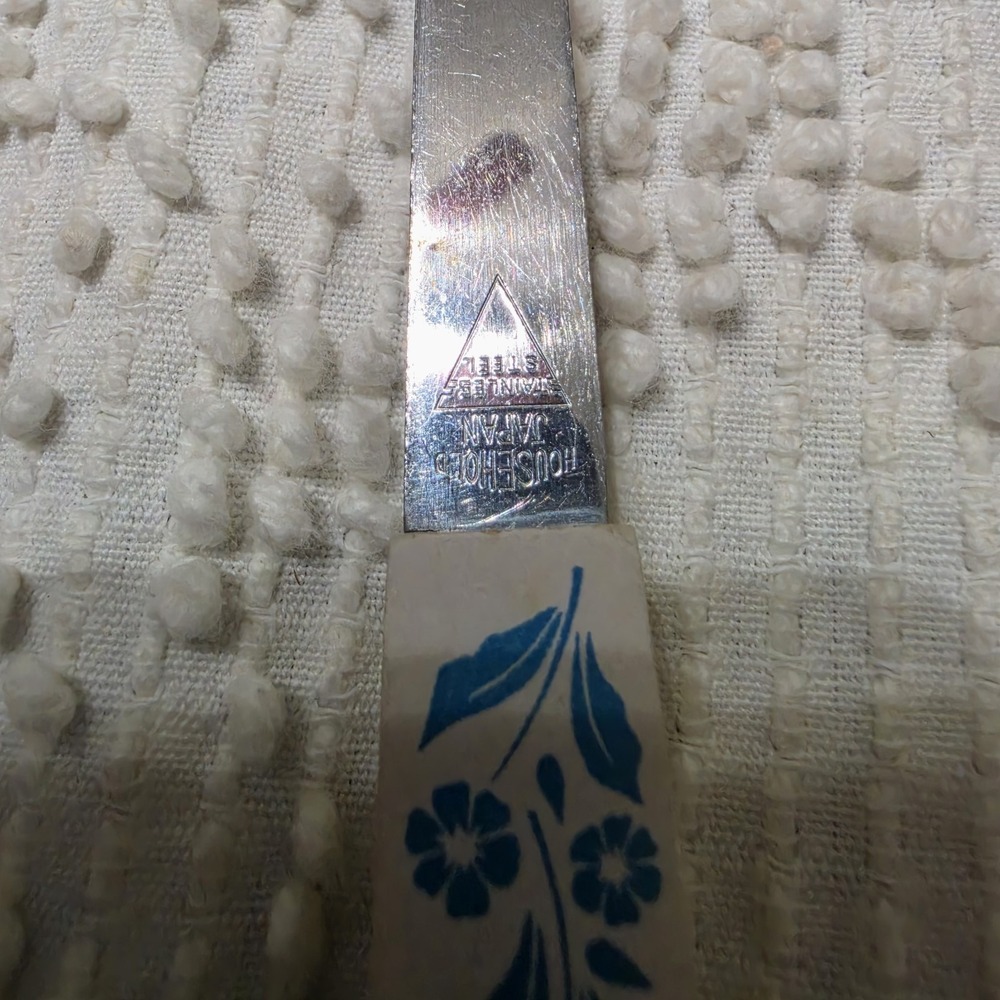 Vintage Corning Ware Cornflower Blue 13" Stainless Steel Serving Spoon-VGUC - Picture 3 of 6